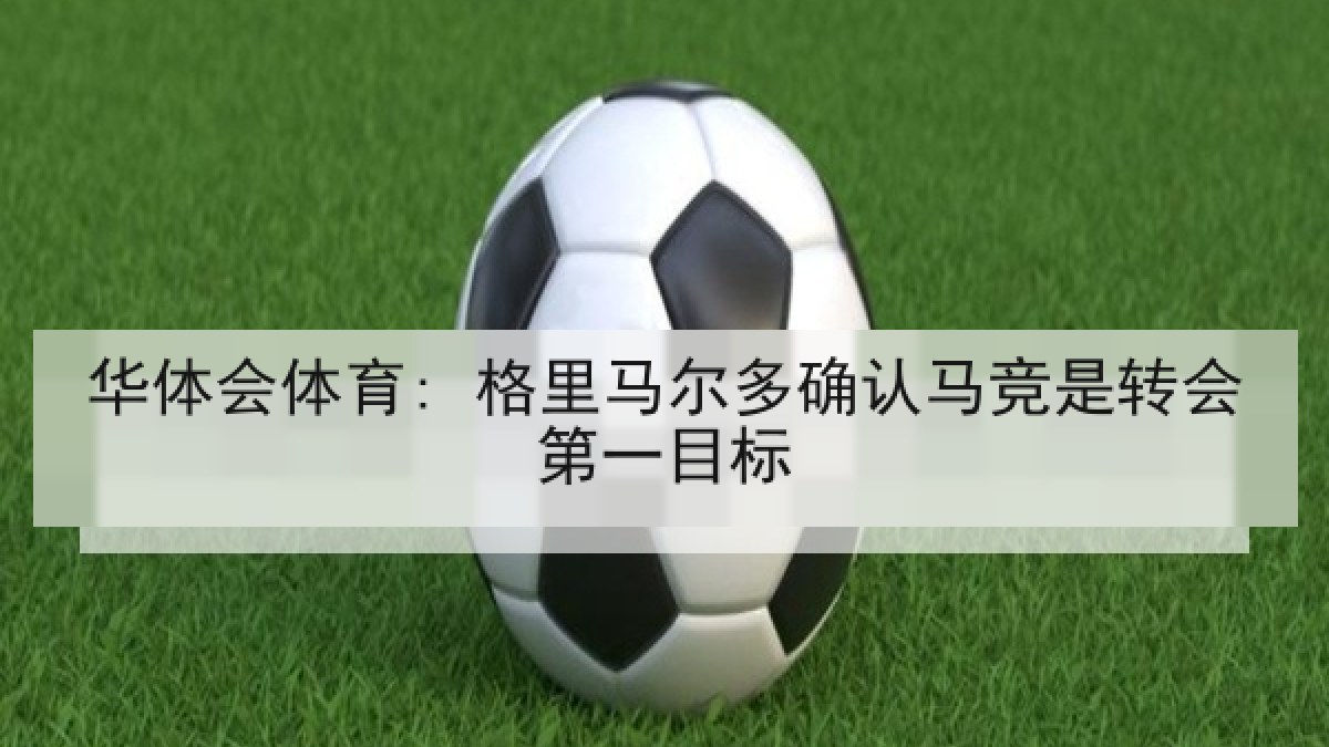 华体会体育: 格里马尔多确认马竞是转会第一目标 华体会体育: 格里马尔多确认马竞是转会第一目标