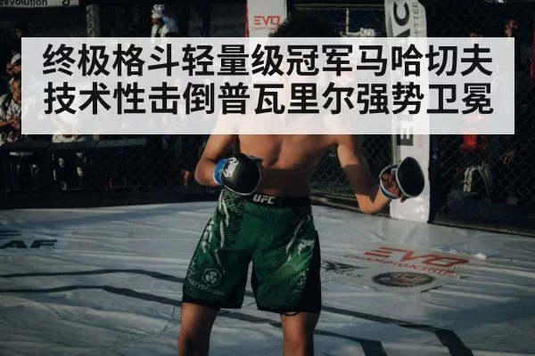 终极格斗轻量级冠军马哈切夫技术性击倒普瓦里尔强势卫冕