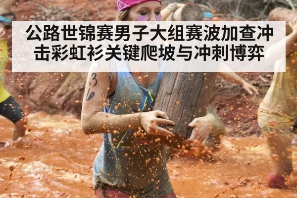 公路世锦赛男子大组赛波加查冲击彩虹衫关键爬坡与冲刺博弈